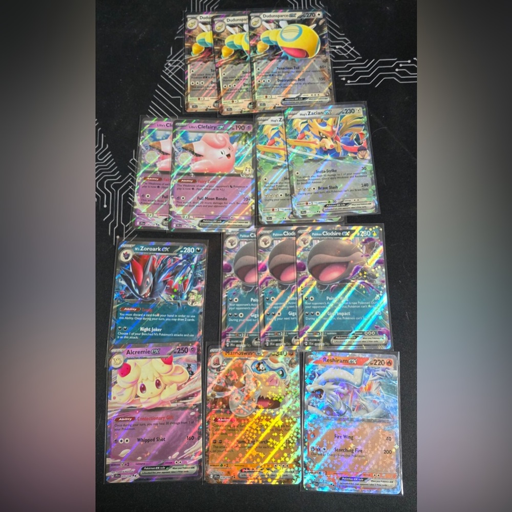 Lot of 14 Journey Together EX Pokémon Cards